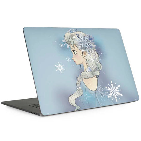 Disney Frozen Elsa Side Portrait Art Apple MacBook Pro 15-inch Skin