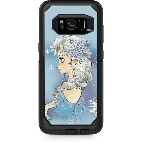 Disney Frozen Elsa Side Portrait Art Otterbox Commuter Galaxy Skin