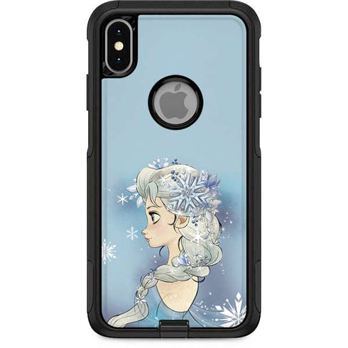 Disney Frozen Elsa Side Portrait Art Otterbox Commuter iPhone Skin