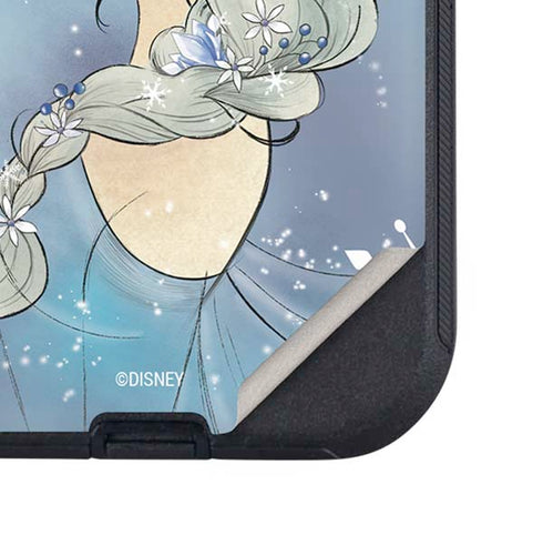 Disney Frozen Elsa Side Portrait Art Otterbox Defender iPhone Skin