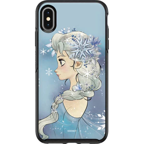 Disney Frozen Elsa Side Portrait Art Otterbox Symmetry iPhone Skin