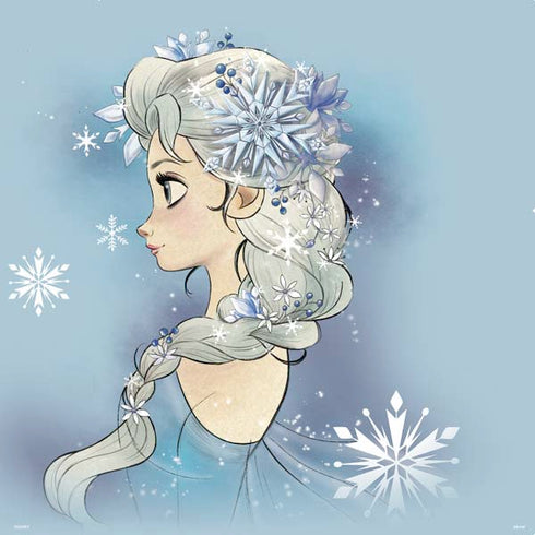 Disney Frozen Elsa Side Portrait Art PS4 Console Skin