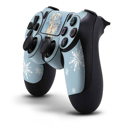 Disney Frozen Elsa Side Portrait Art PS4 Controller Skin