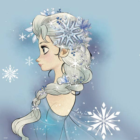 Disney Frozen Elsa Side Portrait Art PS4 Pro/Slim Controller Skin