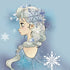 Disney Frozen Elsa Side Portrait Art PS4 Pro/Slim Controller Skin