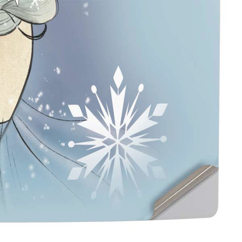 Disney Frozen Elsa Side Portrait Art PS5 Console Skin