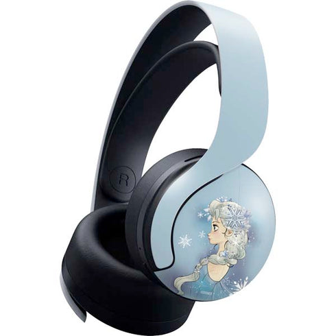 Disney Frozen Elsa Side Portrait Art PULSE 3D Wireless Headset for PS5 Skin