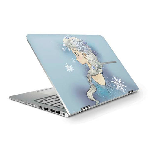 Disney Frozen Elsa Side Portrait Art HP Spectre Skin