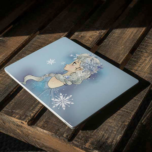 Disney Frozen Elsa Side Portrait Art Surface Laptop 2 Skin