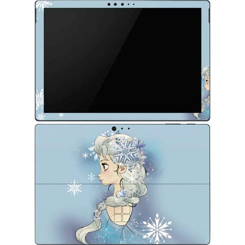 Disney Frozen Elsa Side Portrait Art Surface Pro 6 Skin
