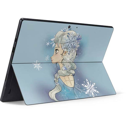 Disney Frozen Elsa Side Portrait Art Surface Pro 7 Skin