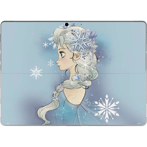 Disney Frozen Elsa Side Portrait Art Surface Pro 9 Skin