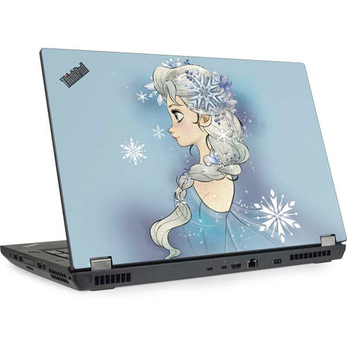 Disney Frozen Elsa Side Portrait Art Lenovo ThinkPad Skin