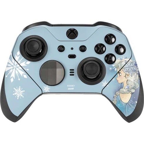 Disney Frozen Elsa Side Portrait Art Xbox Elite Wireless Controller Series 2 Skin