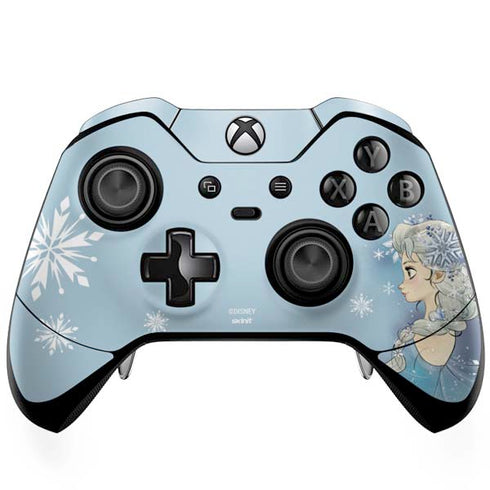 Disney Frozen Elsa Side Portrait Art Xbox One Elite Controller Skin