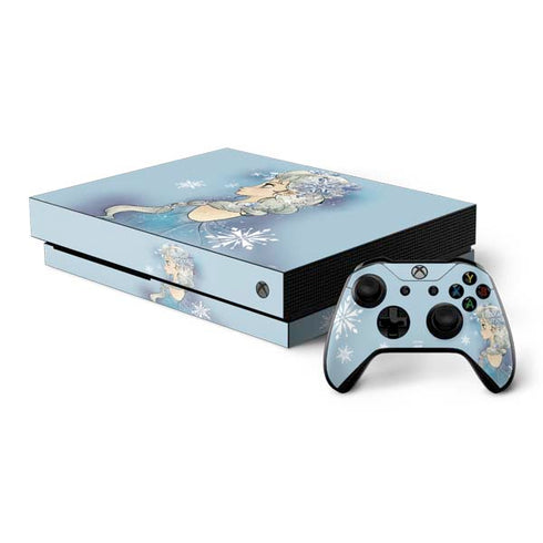 Disney Frozen Elsa Side Portrait Art Xbox One X Bundle Skin