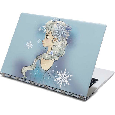 Disney Frozen Elsa Side Portrait Art Yoga 910 2-in-1 14in Touch-Screen Skin