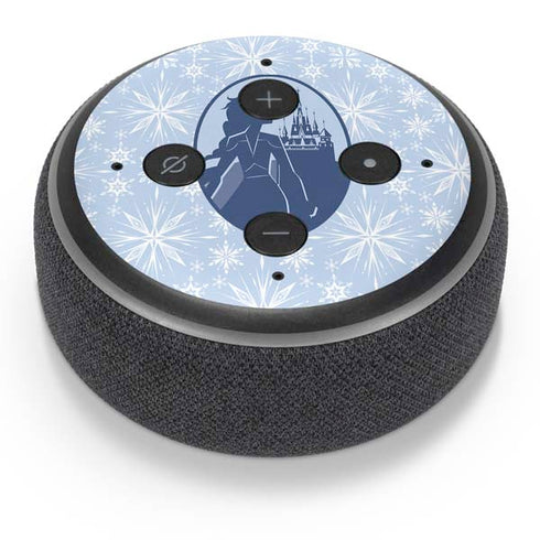 Disney Frozen II Elsa Silhouette Amazon Echo Dot Skin