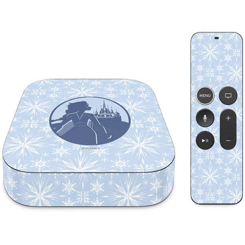Disney Frozen II Elsa Silhouette Apple TV Skin