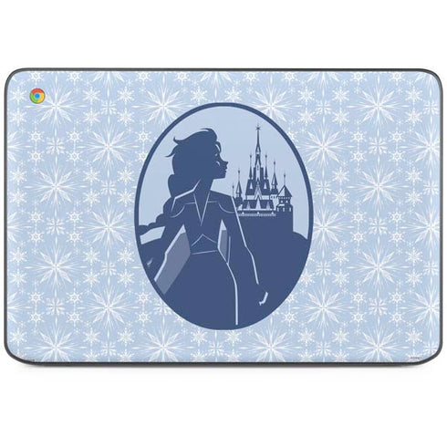 Disney Frozen II Elsa Silhouette HP Chromebook Skin