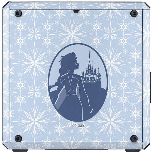 Disney Frozen II Elsa Silhouette Cooler Master MasterBox Q300L Mini Tower Skin