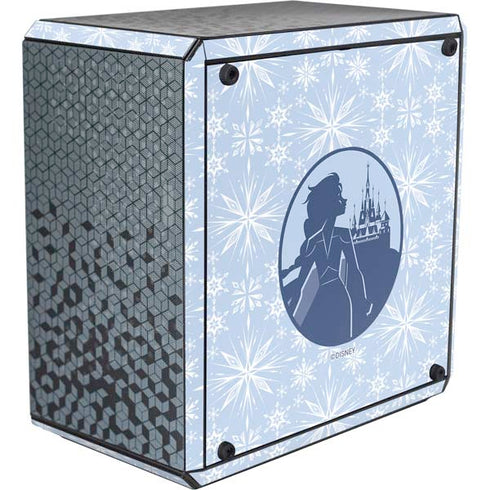 Disney Frozen II Elsa Silhouette Cooler Master MasterBox Q300L Mini Tower Skin
