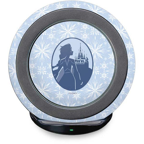 Disney Frozen II Elsa Silhouette Fast Charge Wireless Charging Stand Skin