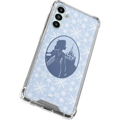 Disney Frozen II Elsa Silhouette Galaxy A13 5G Clear Case