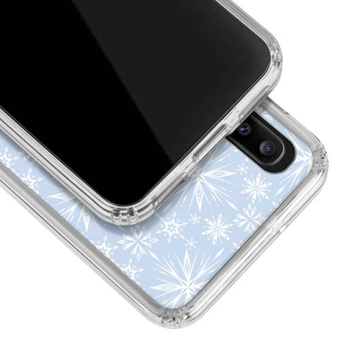 Disney Frozen II Elsa Silhouette Galaxy A20 Clear Case