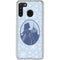 Disney Frozen II Elsa Silhouette Galaxy A21 Clear Case
