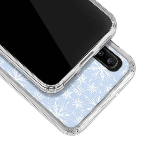 Disney Frozen II Elsa Silhouette Galaxy A30 Clear Case