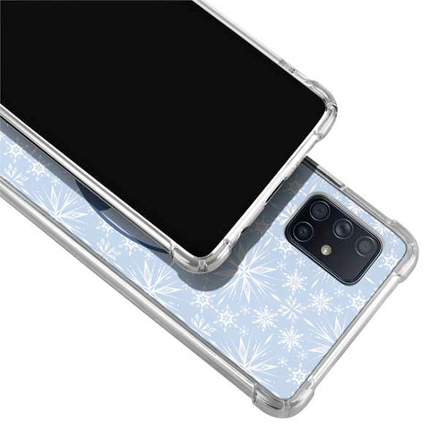 Disney Frozen II Elsa Silhouette Galaxy A51 5G Clear Case