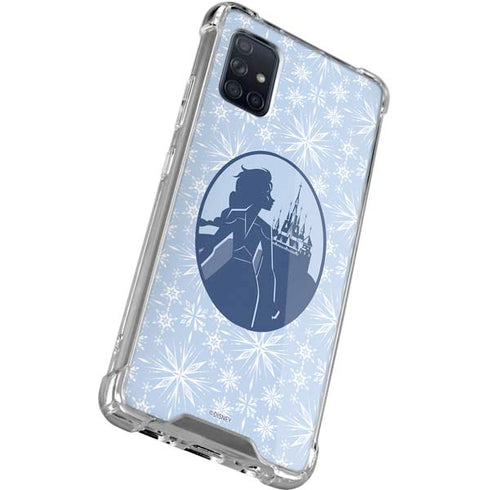 Disney Frozen II Elsa Silhouette Galaxy A51 5G Clear Case