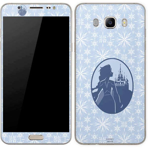 Disney Frozen II Elsa Silhouette Galaxy J7 Skin