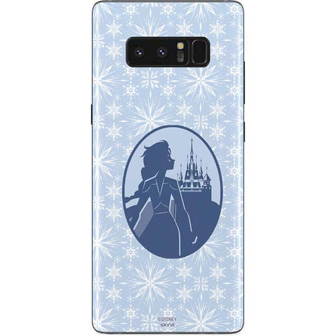 Disney Frozen II Elsa Silhouette Galaxy Note 8 Skin