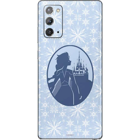 Disney Frozen II Elsa Silhouette Galaxy Note20 5G Skin