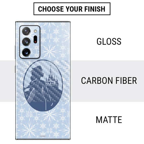 Disney Frozen II Elsa Silhouette Galaxy Note20 Ultra 5G Skin