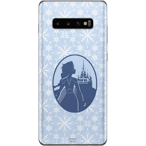 Disney Frozen II Elsa Silhouette Galaxy S10 Plus Skin