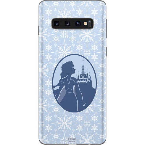 Disney Frozen II Elsa Silhouette Galaxy S10 Skin