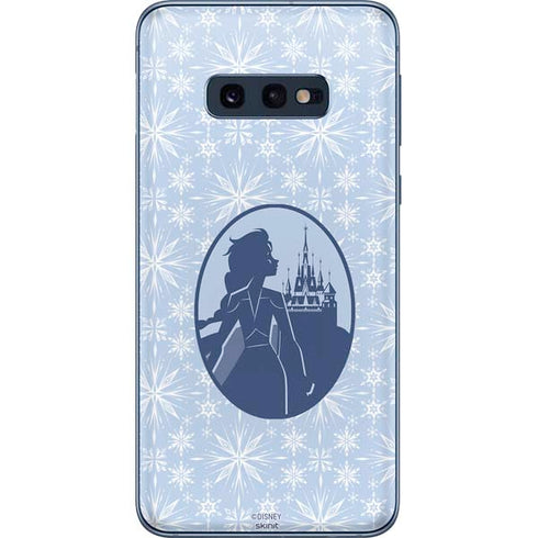 Disney Frozen II Elsa Silhouette Galaxy S10e Skin