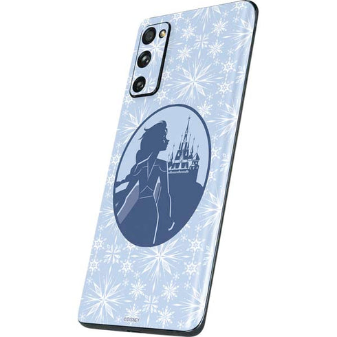 Disney Frozen II Elsa Silhouette Galaxy S20 Fan Edition Skin