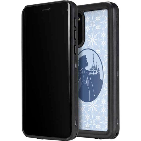 Disney Frozen II Elsa Silhouette Galaxy S20 Plus Waterproof Case