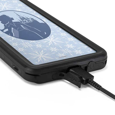 Disney Frozen II Elsa Silhouette Galaxy S20 Waterproof Case