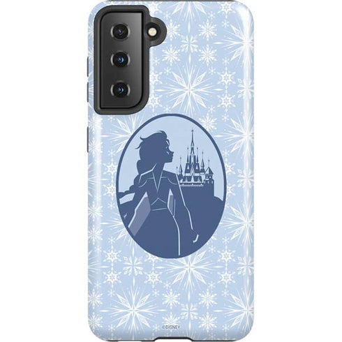 Disney Frozen II Elsa Silhouette Galaxy S21 5G Pro Case