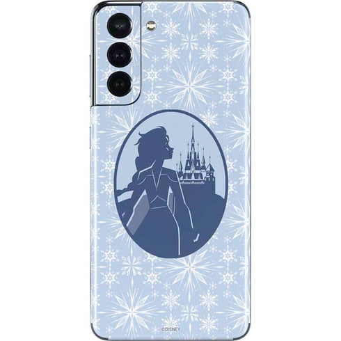Disney Frozen II Elsa Silhouette Galaxy S21 5G Skin