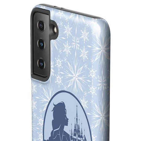 Disney Frozen II Elsa Silhouette Galaxy S21 Plus 5G Pro Case