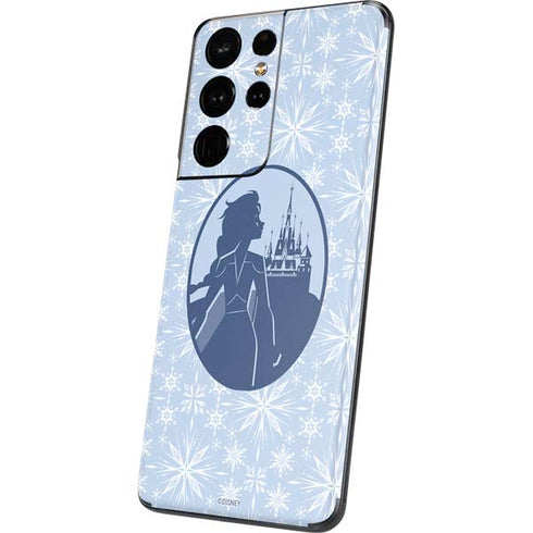 Disney Frozen II Elsa Silhouette Galaxy S21 Ultra 5G Skin