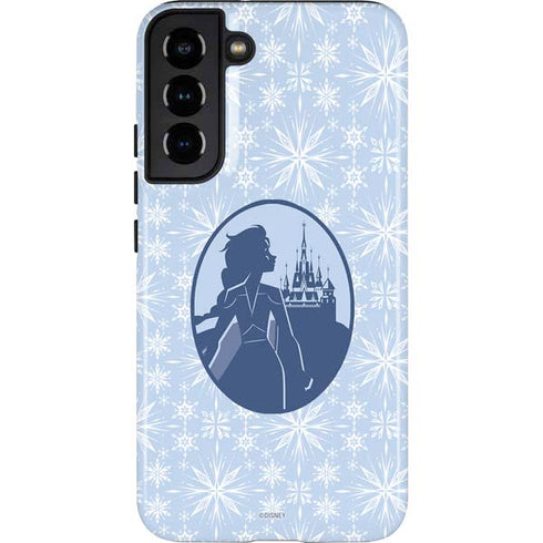 Disney Frozen II Elsa Silhouette Galaxy S22 Plus Pro Case