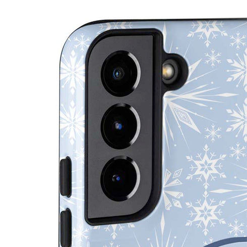 Disney Frozen II Elsa Silhouette Galaxy S22 Plus Pro Case