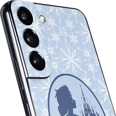 Disney Frozen II Elsa Silhouette Galaxy S22 Skin
